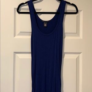 Victoria’s Secret Navy Blue Fitted Maxi Dress